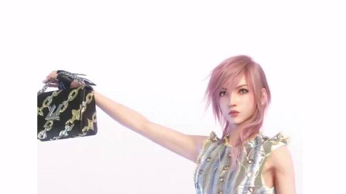 Lightning es la nueva modelo de Louis Vuitton