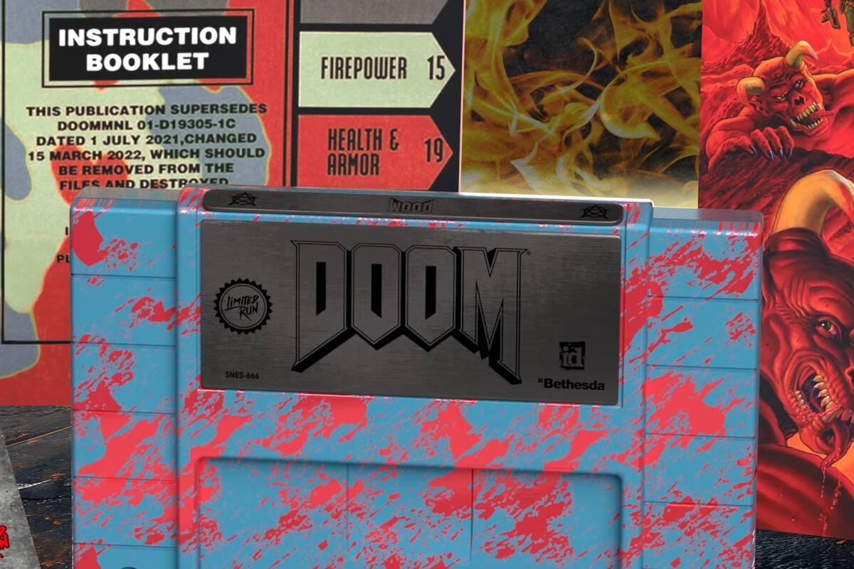 DOOM, el aclamado clásico, tendrá nueva versión física para Super Nintendo y solo se harán 666 copias