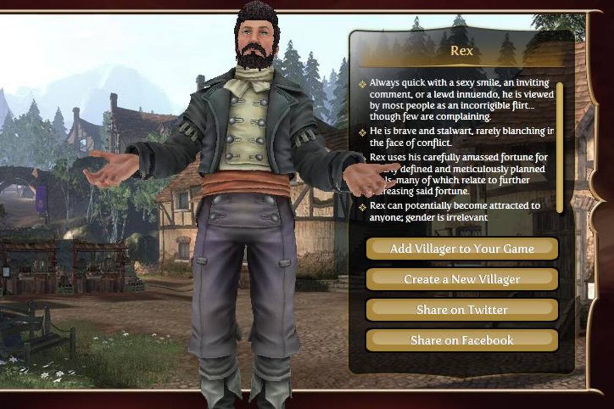 Crea tu propio aldeano de Fable III