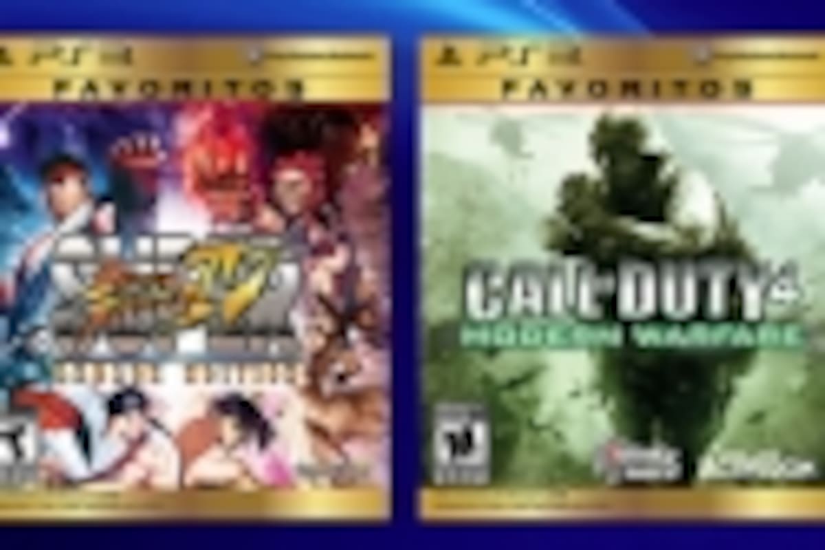 Presentan nuevos juegos de la serie Favoritos de PlayStation
