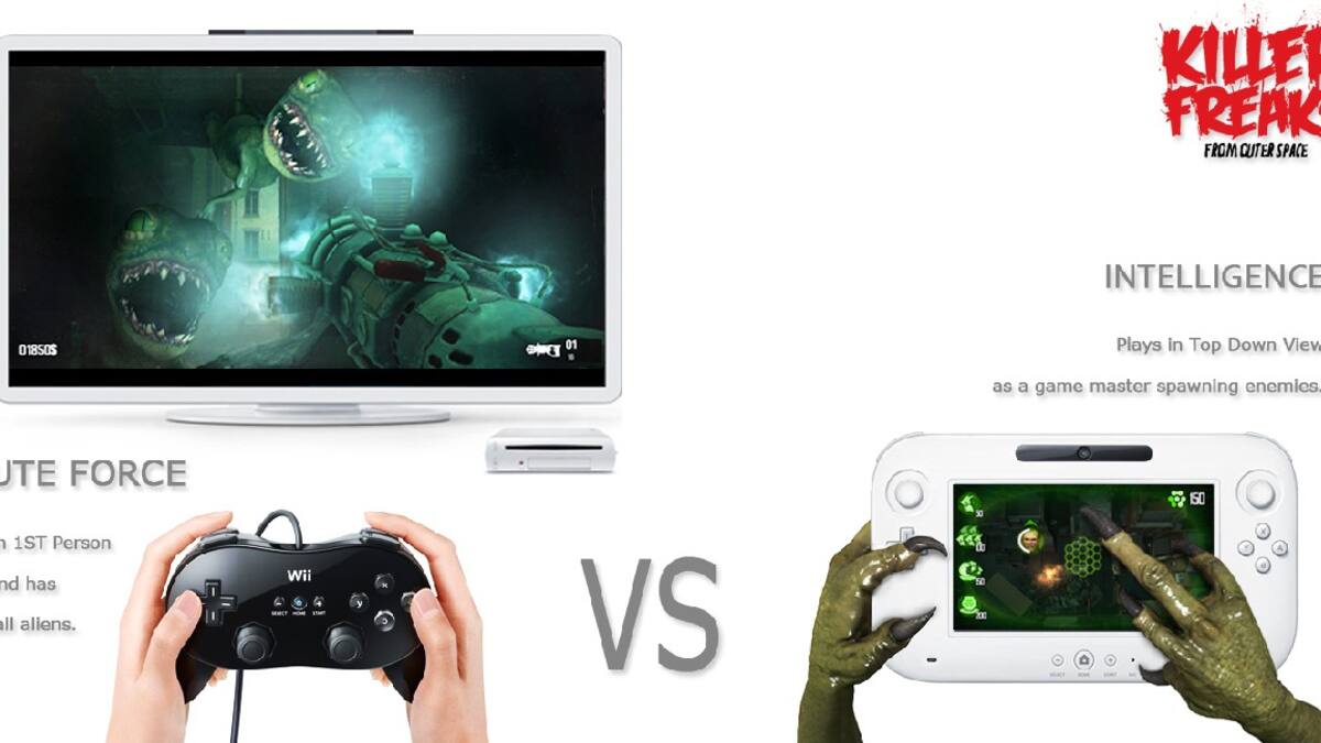 Llega a la tierra para mostrar el potencial de Wii U