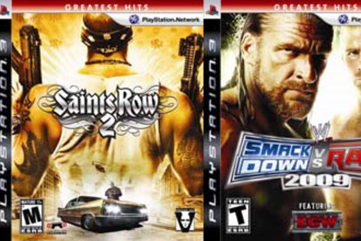 Saints Row 2 y WWE Smackdown vs Raw 2009