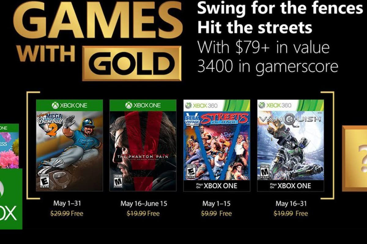 Metal Gear Solid V: The Phantom Pain se une a Games With Gold