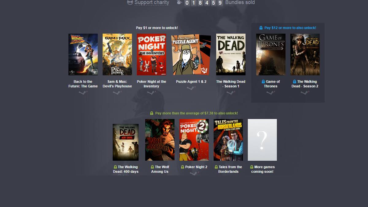 Llévate The Walking Dead y Back to the Future a cambio de $1 USD