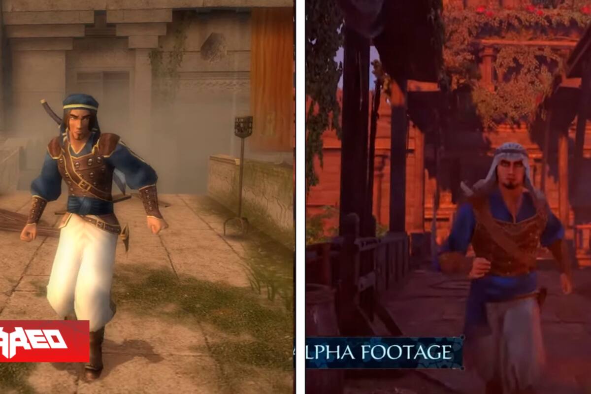 Comparativa muestra la diferencia gráfica entre el remake de Prince of Persia y el original