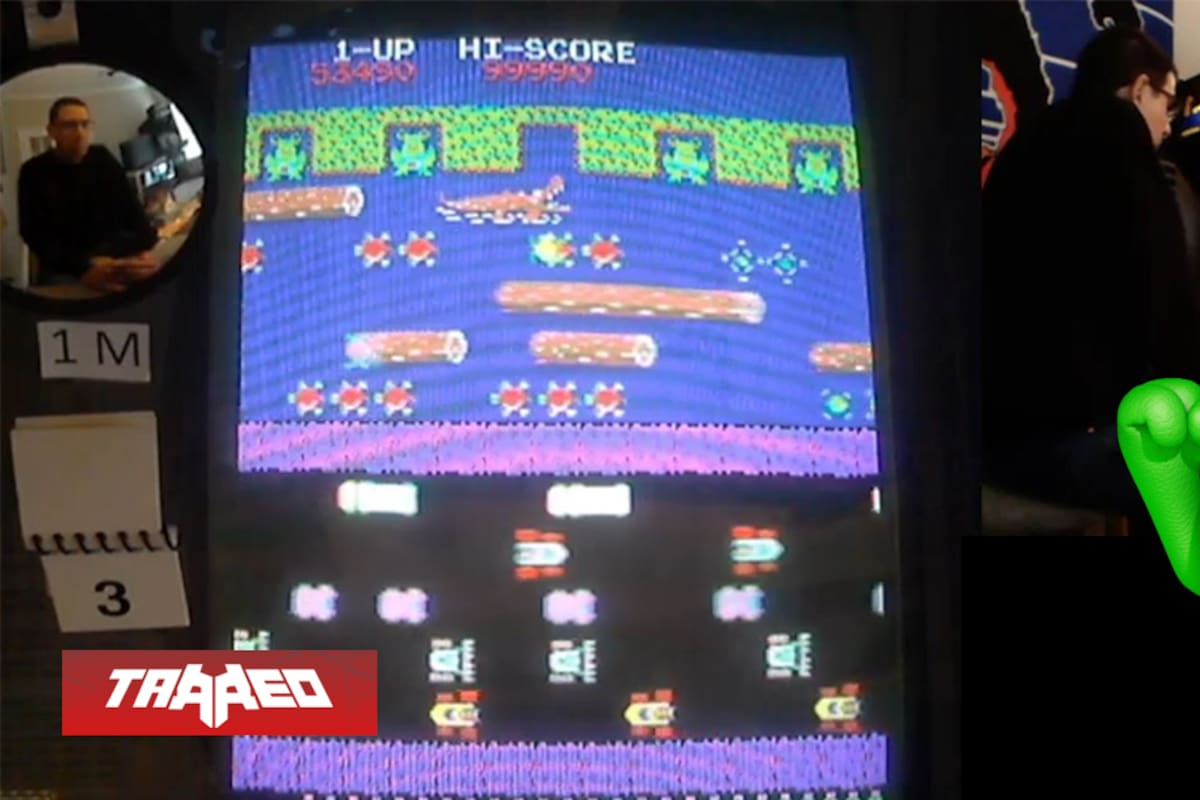 Rompen récord mundial de Frogger jugando más de 7 horas y ganando más de 1 millón de puntos