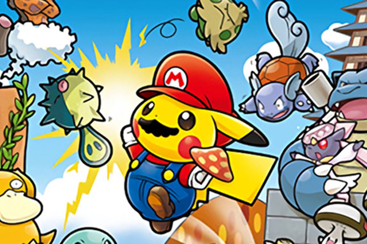 Conoce la mercancía del crossover de Mario y Pikachu