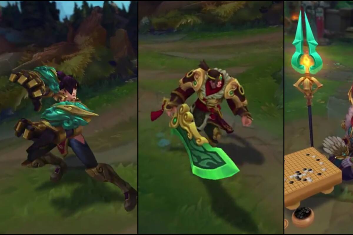League of Legends: Nuevos aspectos del Deleite Lunar para Vi, Garen y Azir