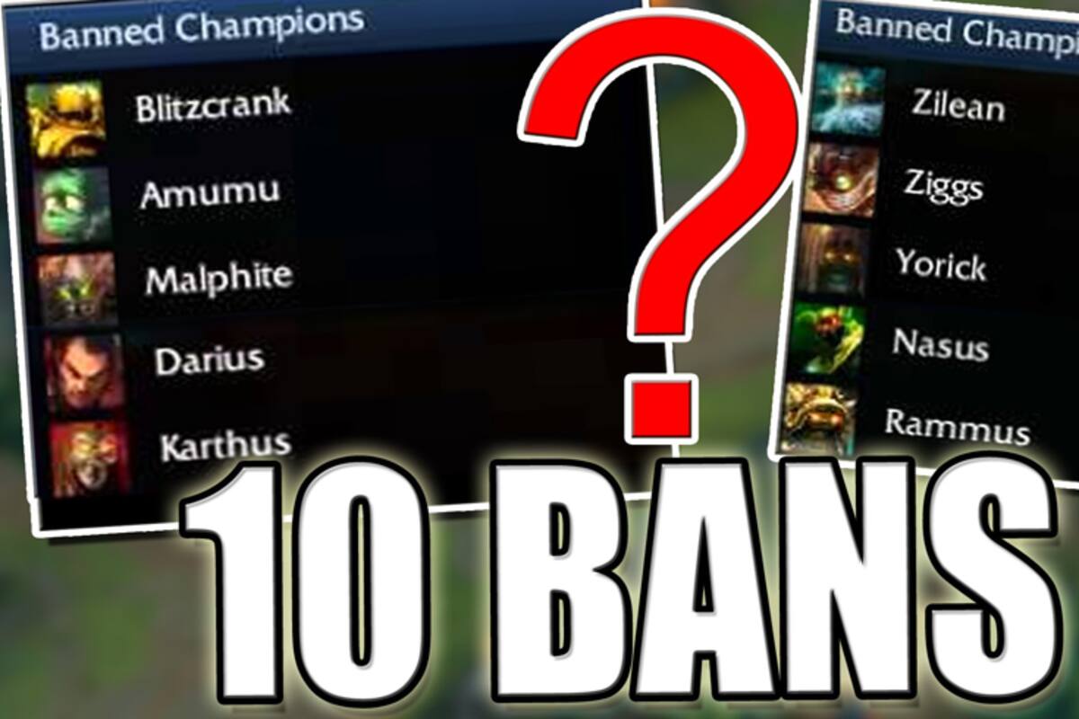 League of Legends: Riot Games aumenta a 10 bans de campeones para el Pro competitivo