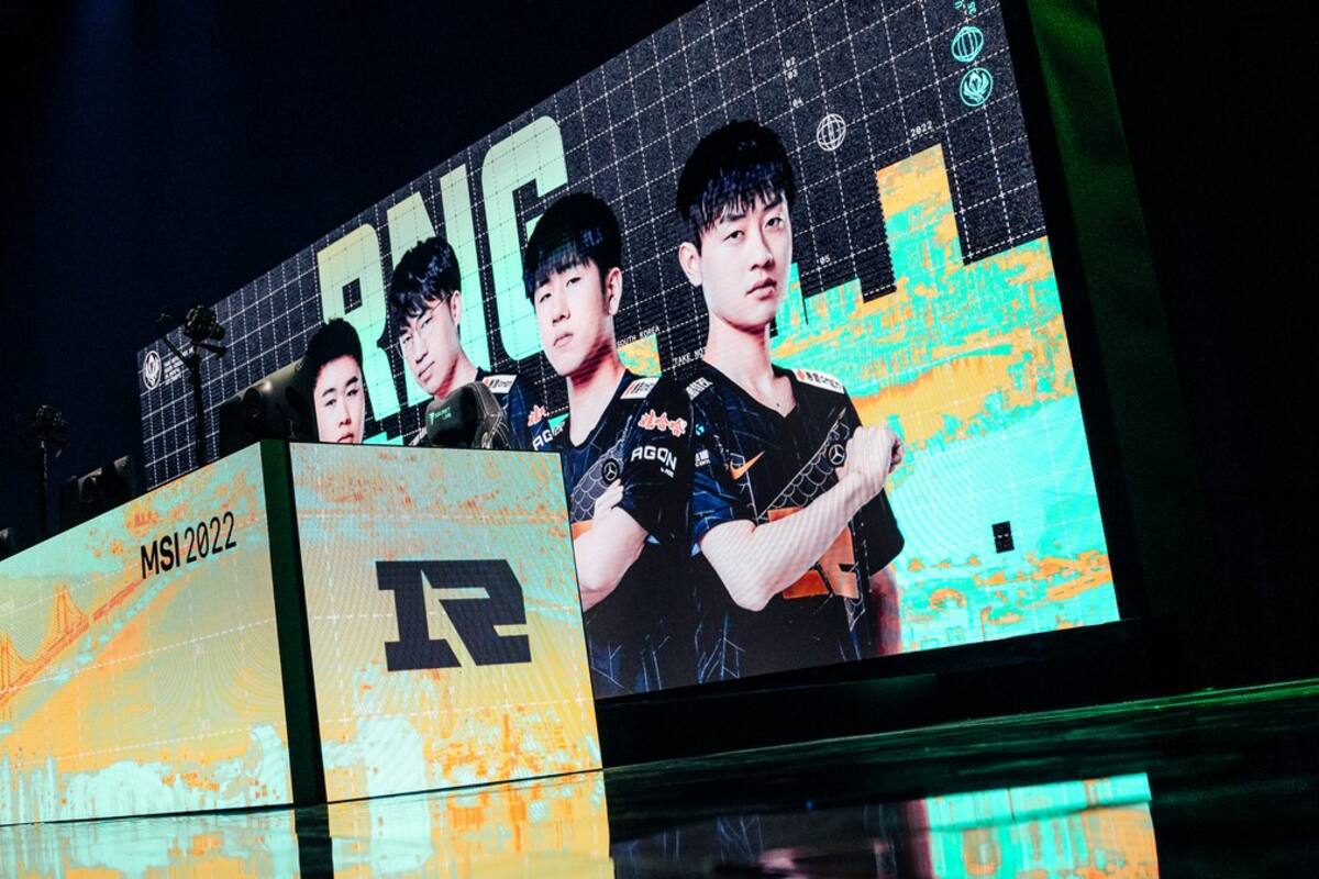 RNG se asegura el liderato del Rumble y avanza a los playoffs del MSI 2022