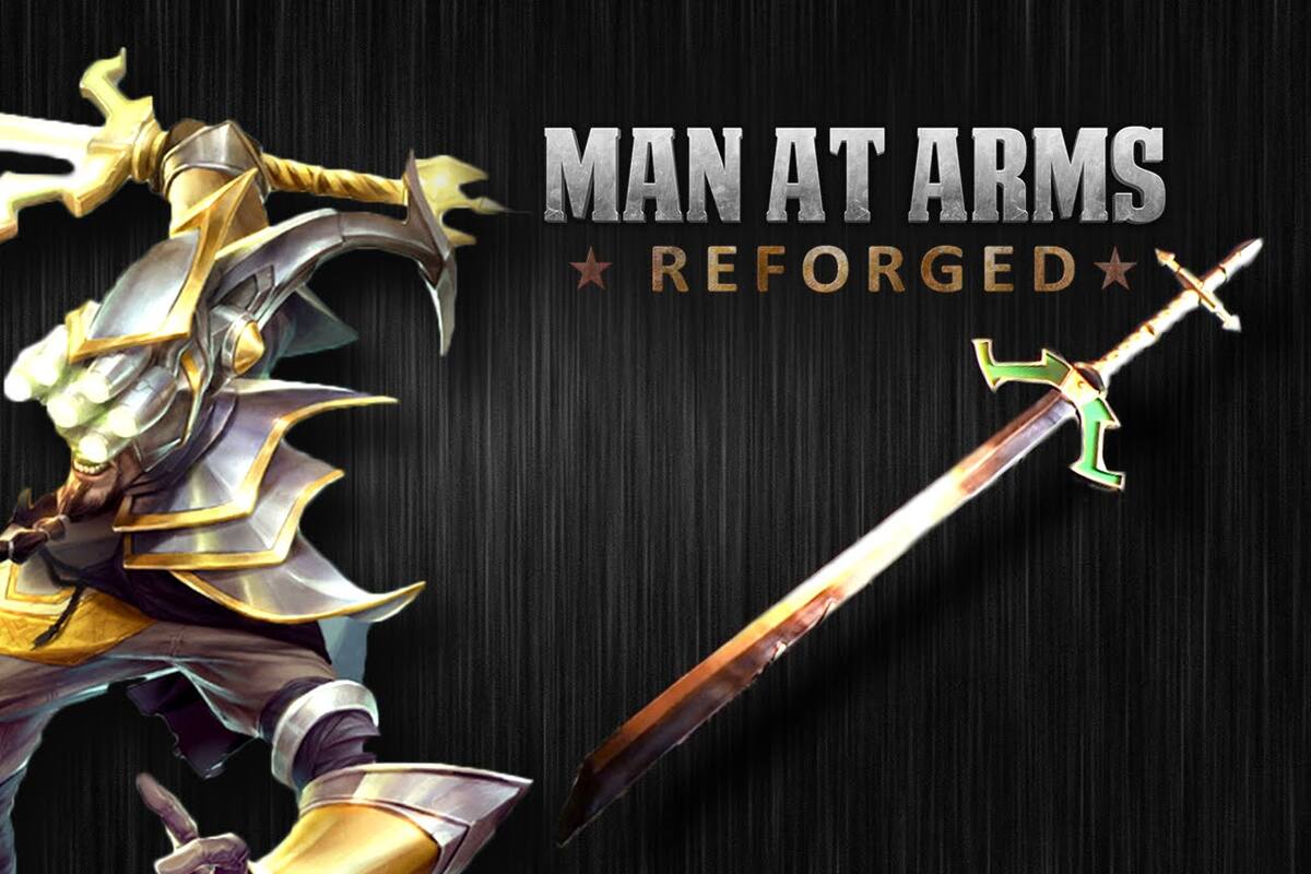 Man at Arms crea la espada de Master Yi en League of Legends