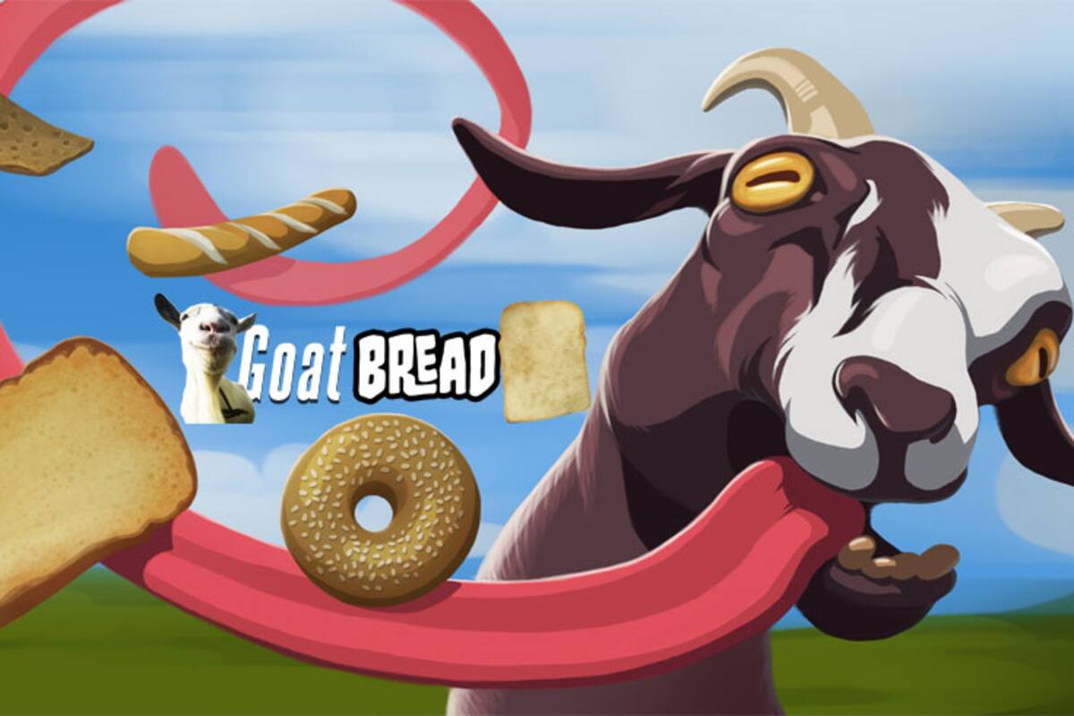 Anuncian juego crossover entre Goat Simulator y I Am Bread