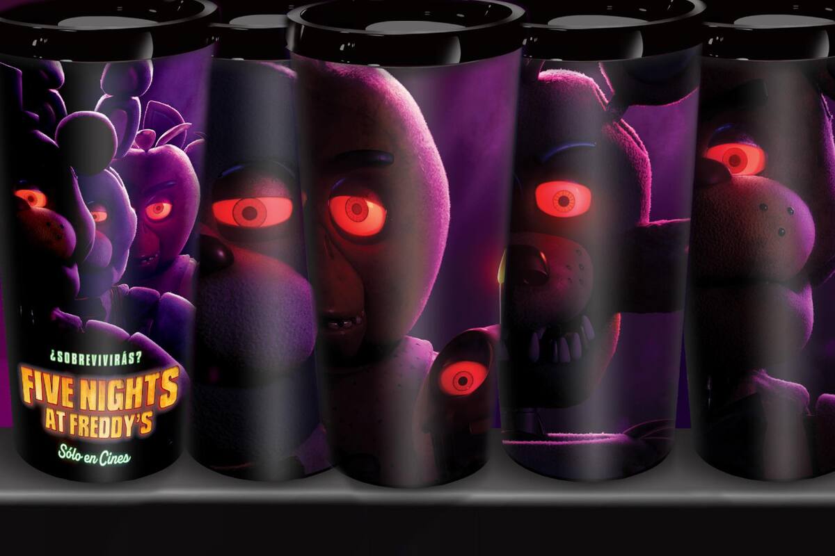 Los vasos de Five Nights at Freddy's tendrán un detalle secreto que te encantará