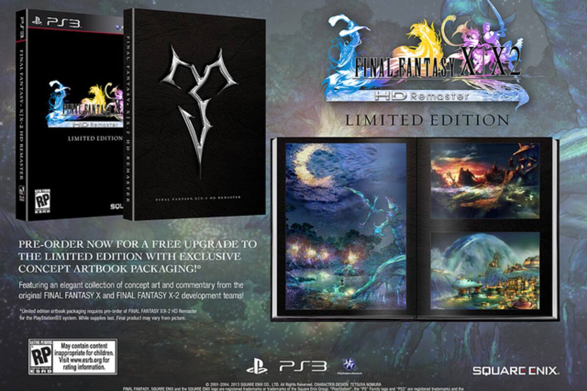 Final Fantasy X / X-2 HD Remaster tendrá edición limitada