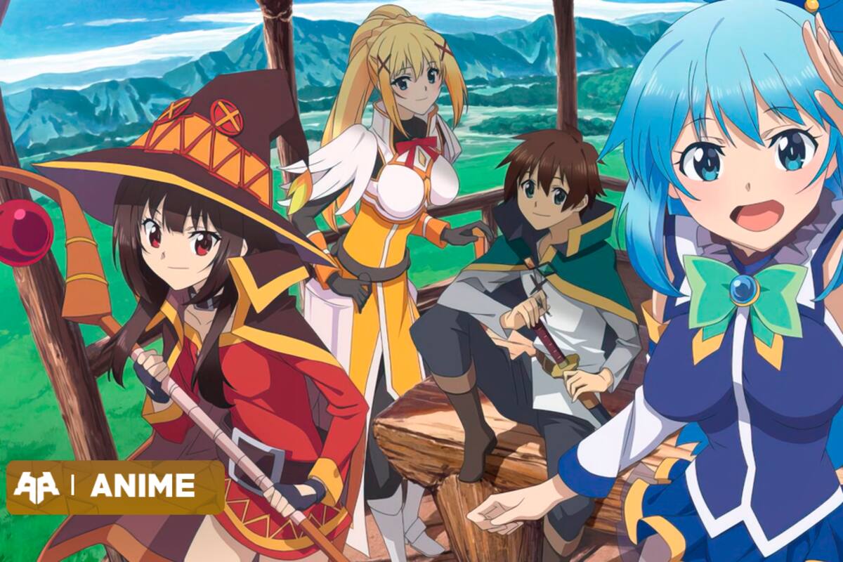 ¿Temporada 3?: Anuncian nuevo proyecto animado para Konosuba