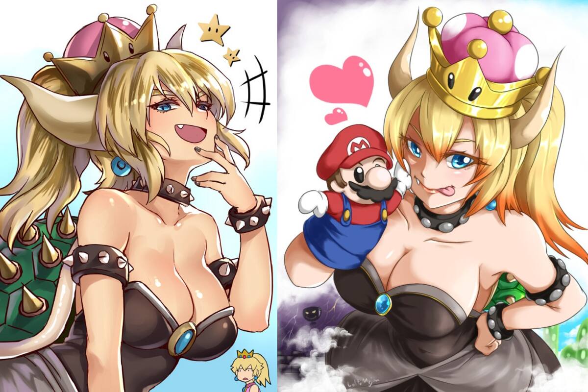 Las búsquedas de Bowsette y Toad crecen hasta en un 5000% en YouPorn