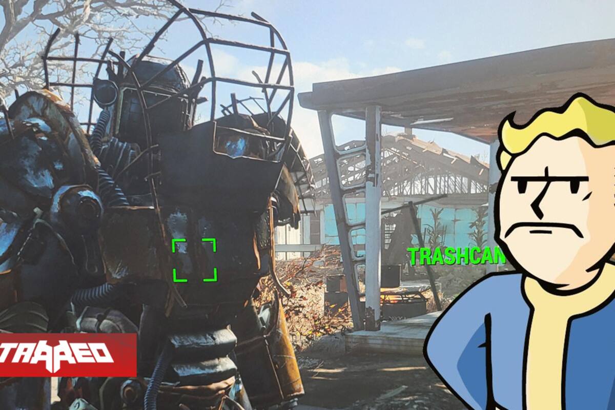 Jugador de Fallout 4 pide ayuda a la comunidad después de que un NPC robara su Power Armor y se paseara como si nada por la ciudad
