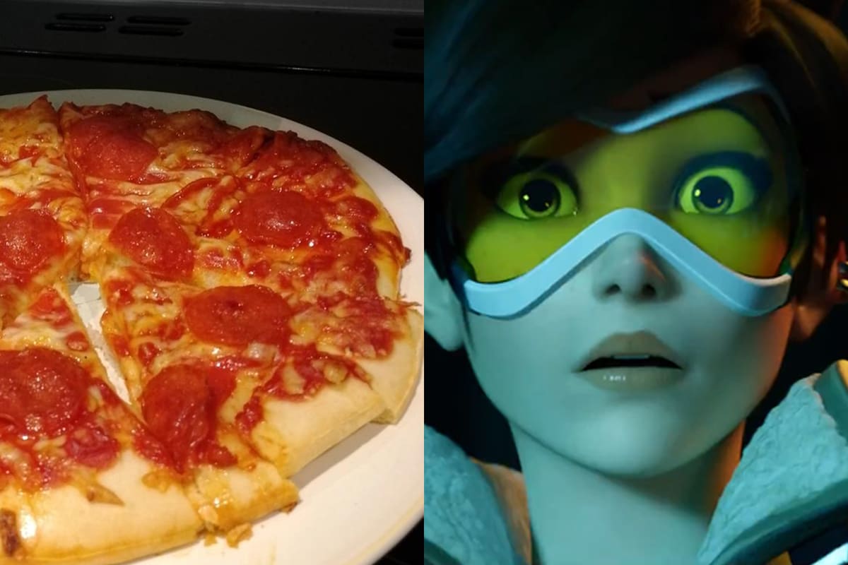 Fans usan el disco del primer Overwatch como portavasos y cortadores de pizza