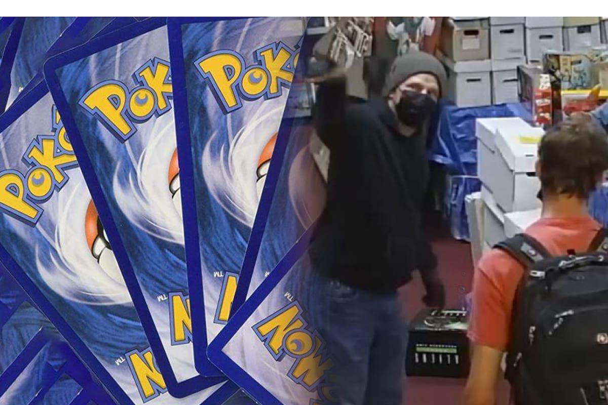 Sujetos asaltan una tienda de cómics y golpean al dueño; roban cartas de Pokémon