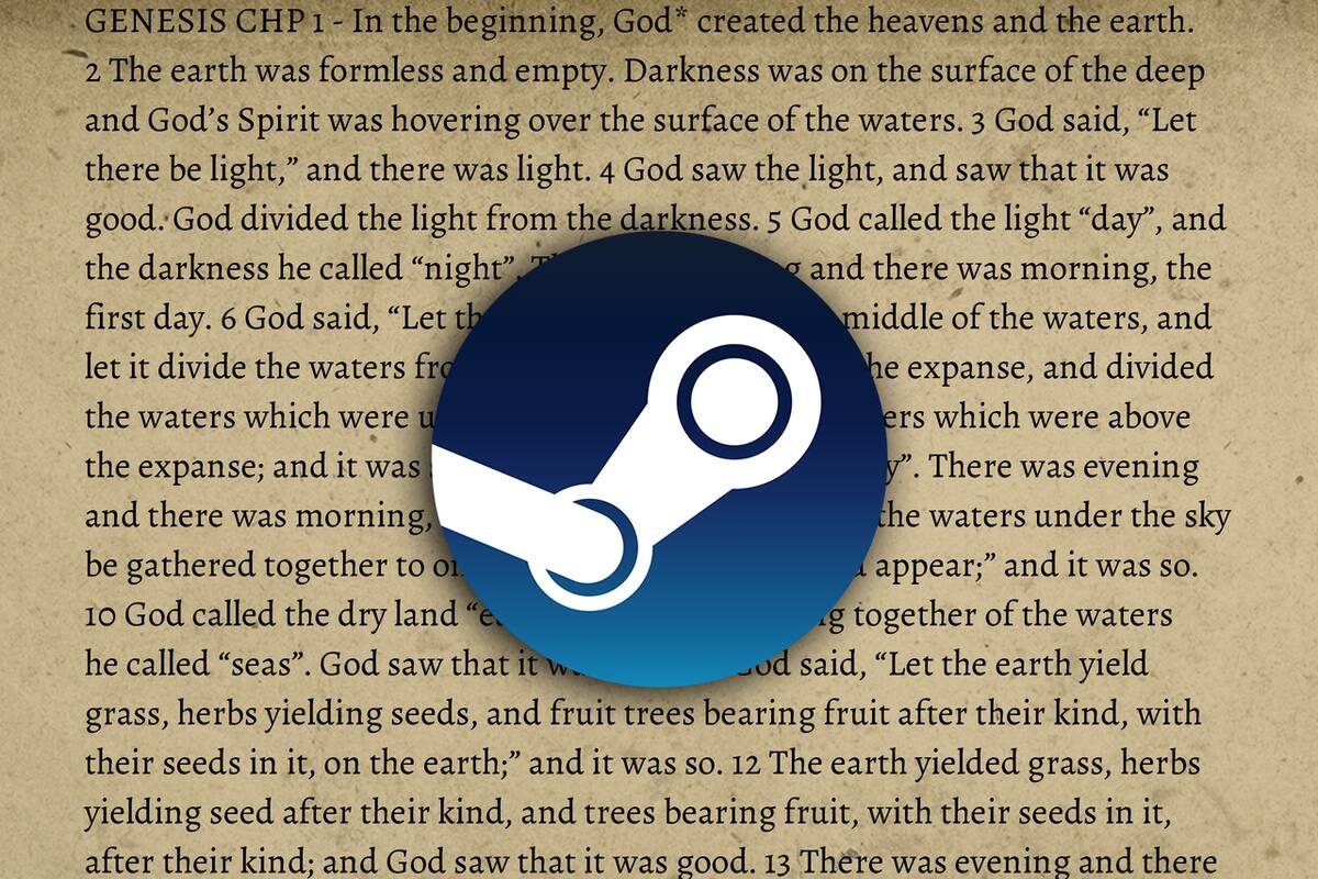 No es broma: la Biblia llegará a Steam muy pronto; incluirá logros y trivias