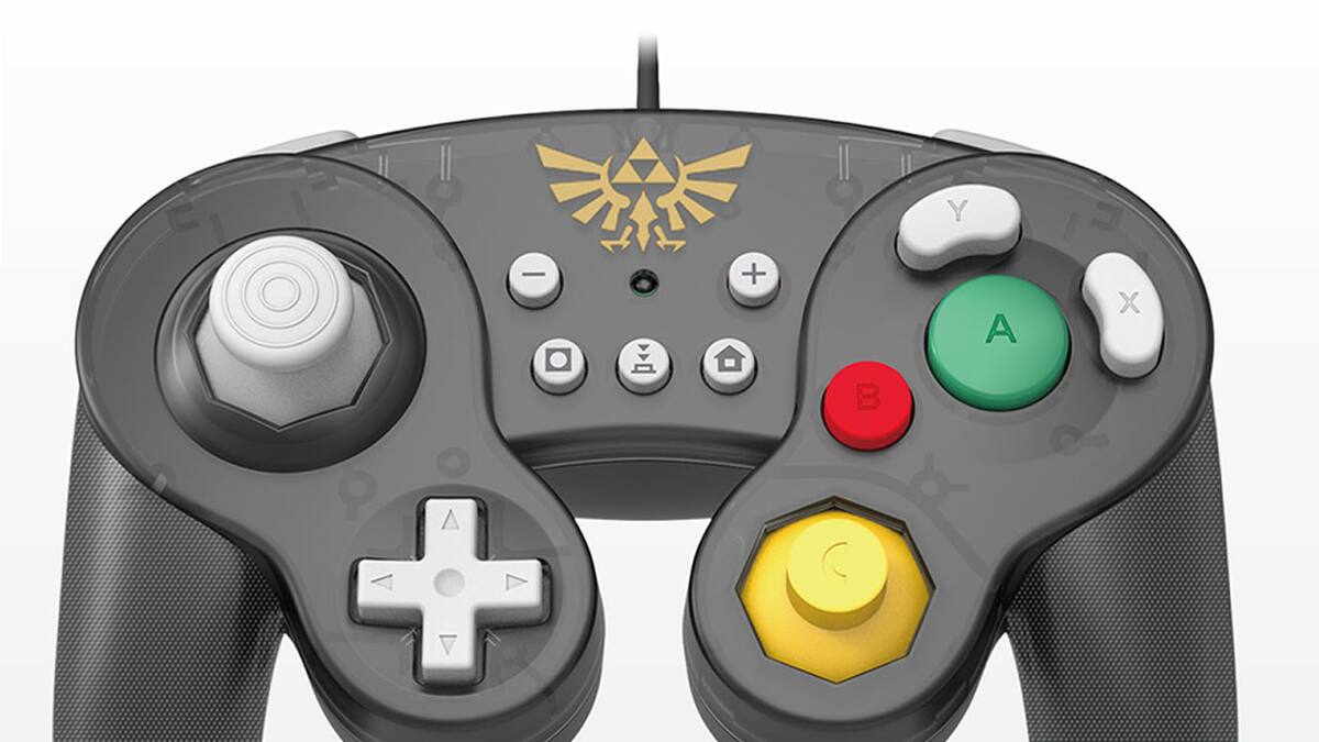 Los mandos tienen diseño de The Legend of Zelda, Super Mario Bros. y Pokémon