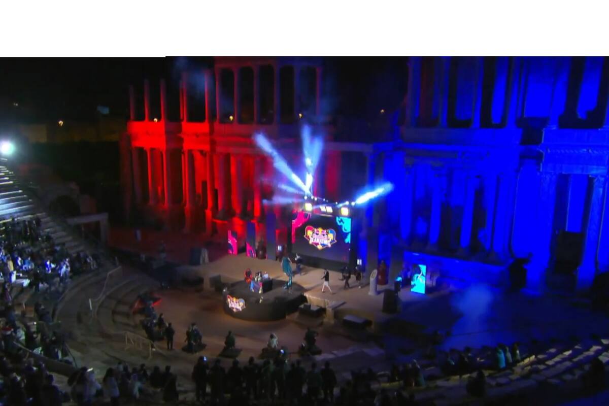 Red Bull hizo un torneo de Guilty Gear: Strive en un importante teatro romano