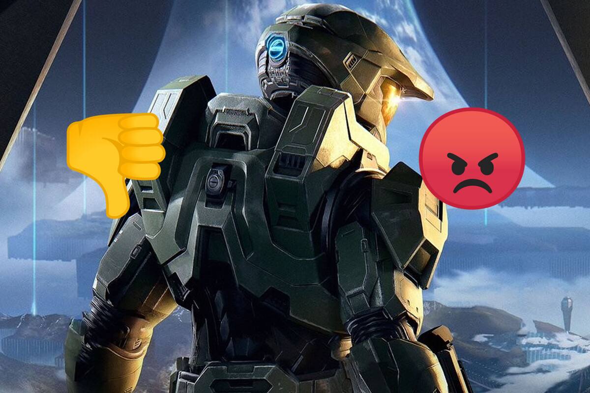 Bombardean con negativos a Halo Infinite en Steam