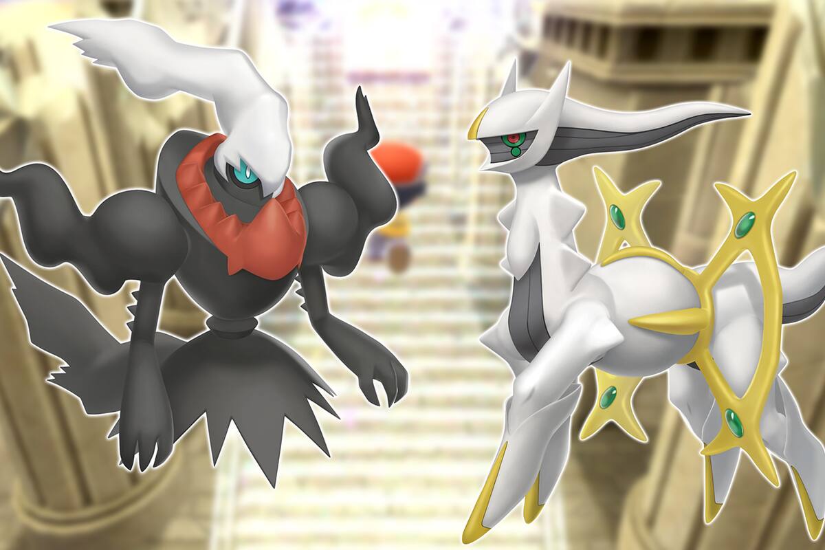 Pokémon Brilliant Diamond & Shining Pearl: ¿cómo encontrar y capturar a Arceus y Darkrai?