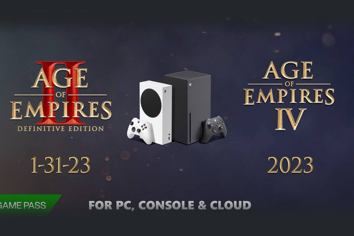 Age of Empires II y Age of Empires IV llegarán a Xbox Series X|S y Cloud Gaming
