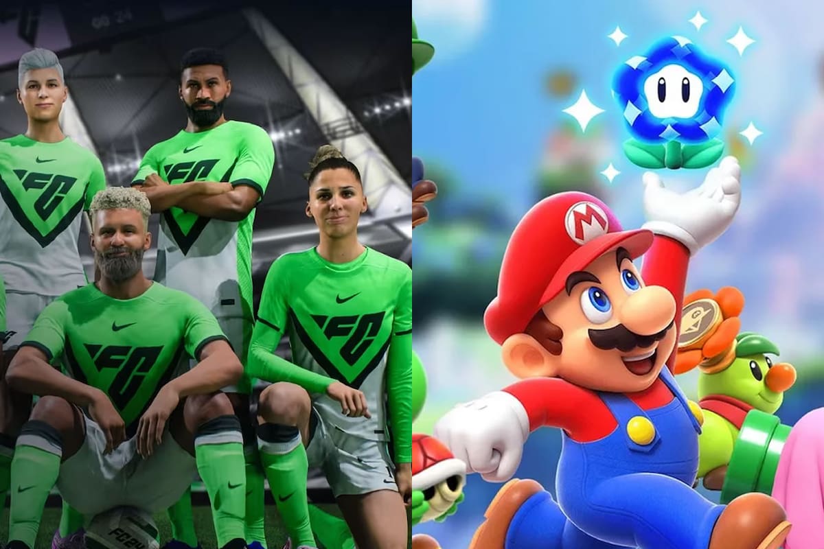 EA Sports FC 24 y Super Mario Bros. Wonder dominan ventas físicas en Europa
