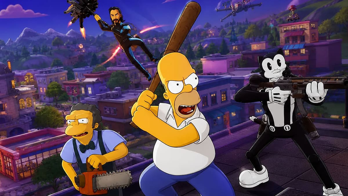Los Simpson Fortnite