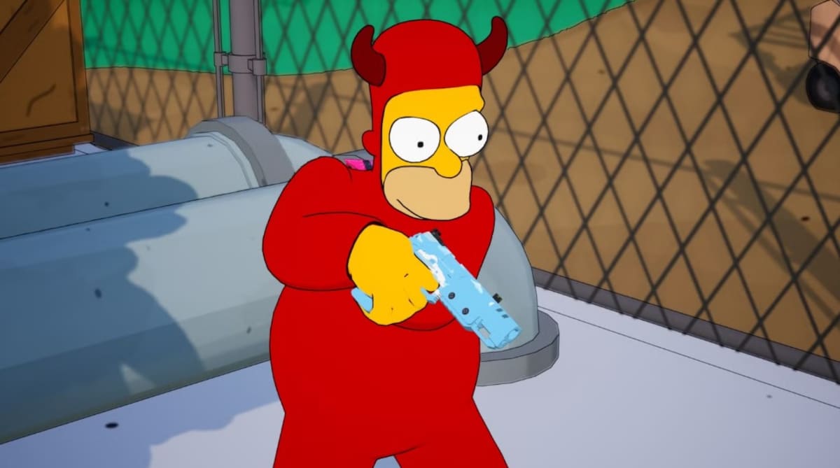 Los Simpson Fortnite