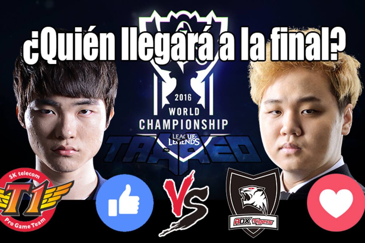 #Worlds2016: Hoy se juega la primera semifinal entre SK Telecom T1 y ROX Tigers