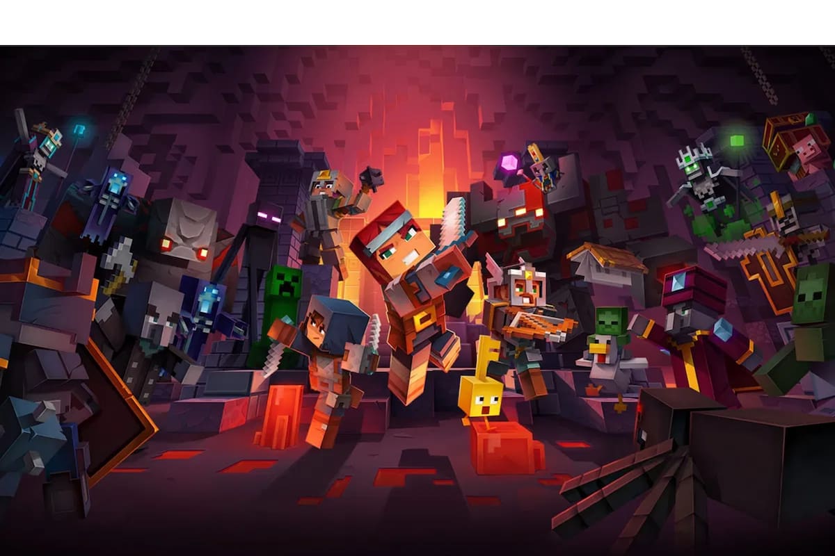 Podrás jugar gratis Minecraft Dungeons en Switch si cumples esta condición