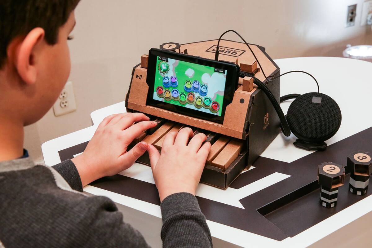 Concurso de Nintendo Labo ofrece un Switch con diseño especial como premio