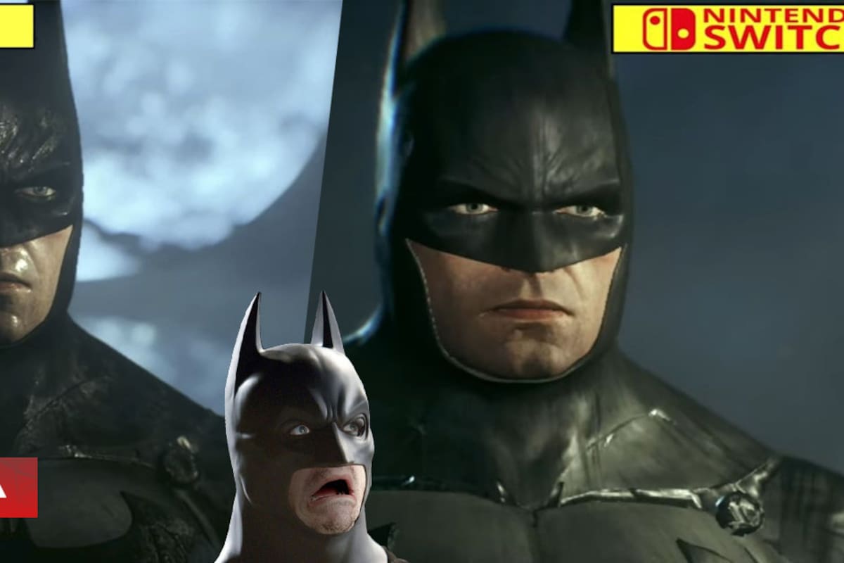 “Esto es injugable”, Batman: Arkham Trilogy llega a la Nintendo Switch con caídas por debajo de los 15 FPS y recortes en su calidad gráfica