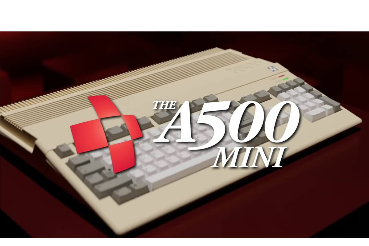 El Amiga 500 volverá con una versión mini y 25 clásicos precargados