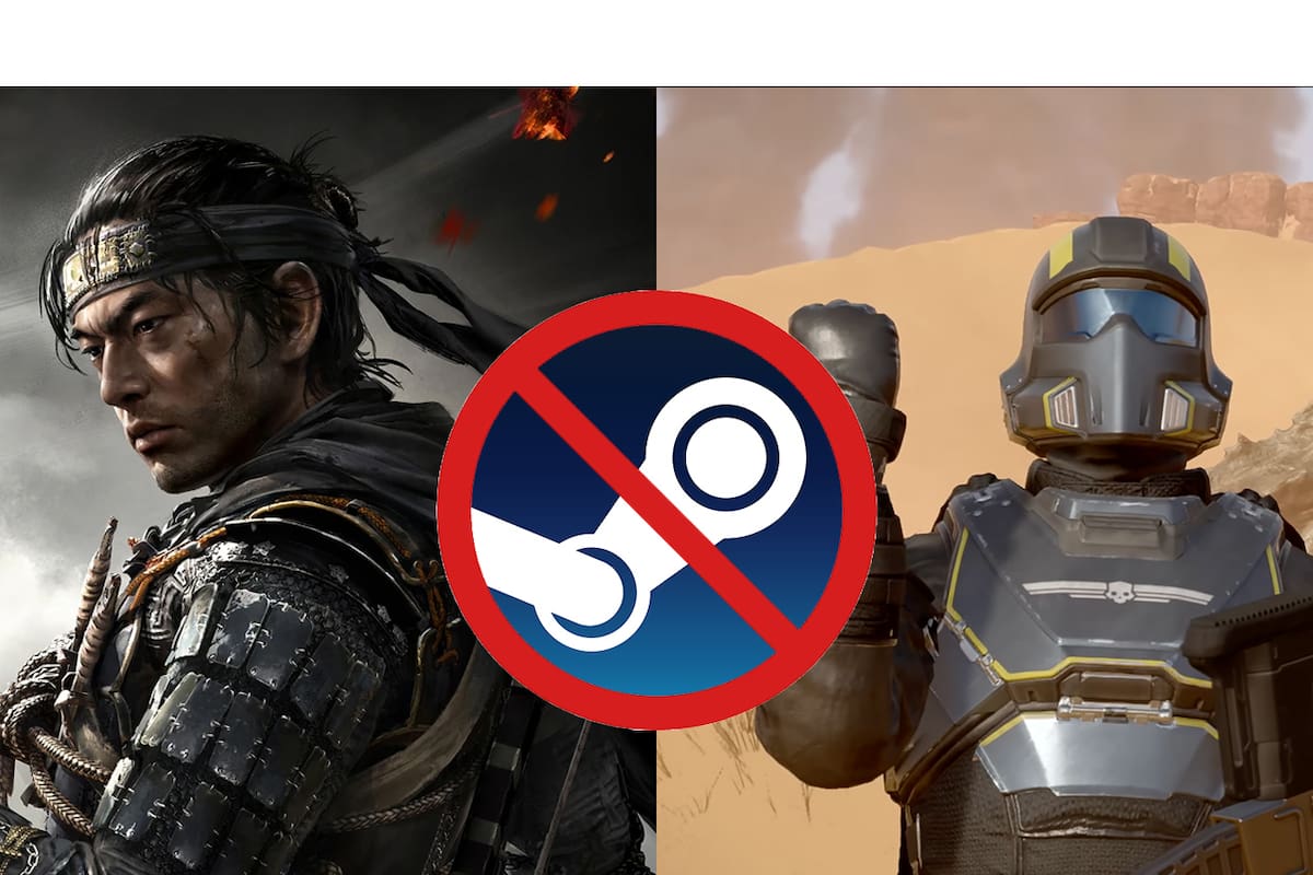 Valve culpa a Sony de eliminar Helldivers 2 y Ghost of Tsushima de Steam en casi 200 países