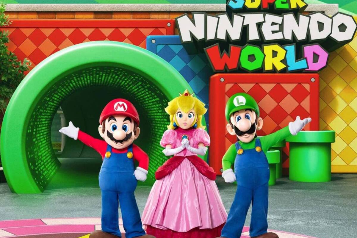 Este personaje acaba de llegar a Super Nintendo World Hollywood