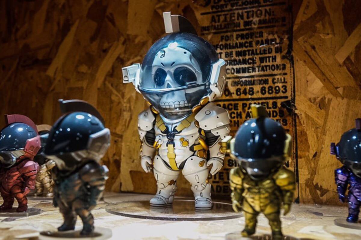 Muestran prototipos de figuras de la mascota de Kojima Productions