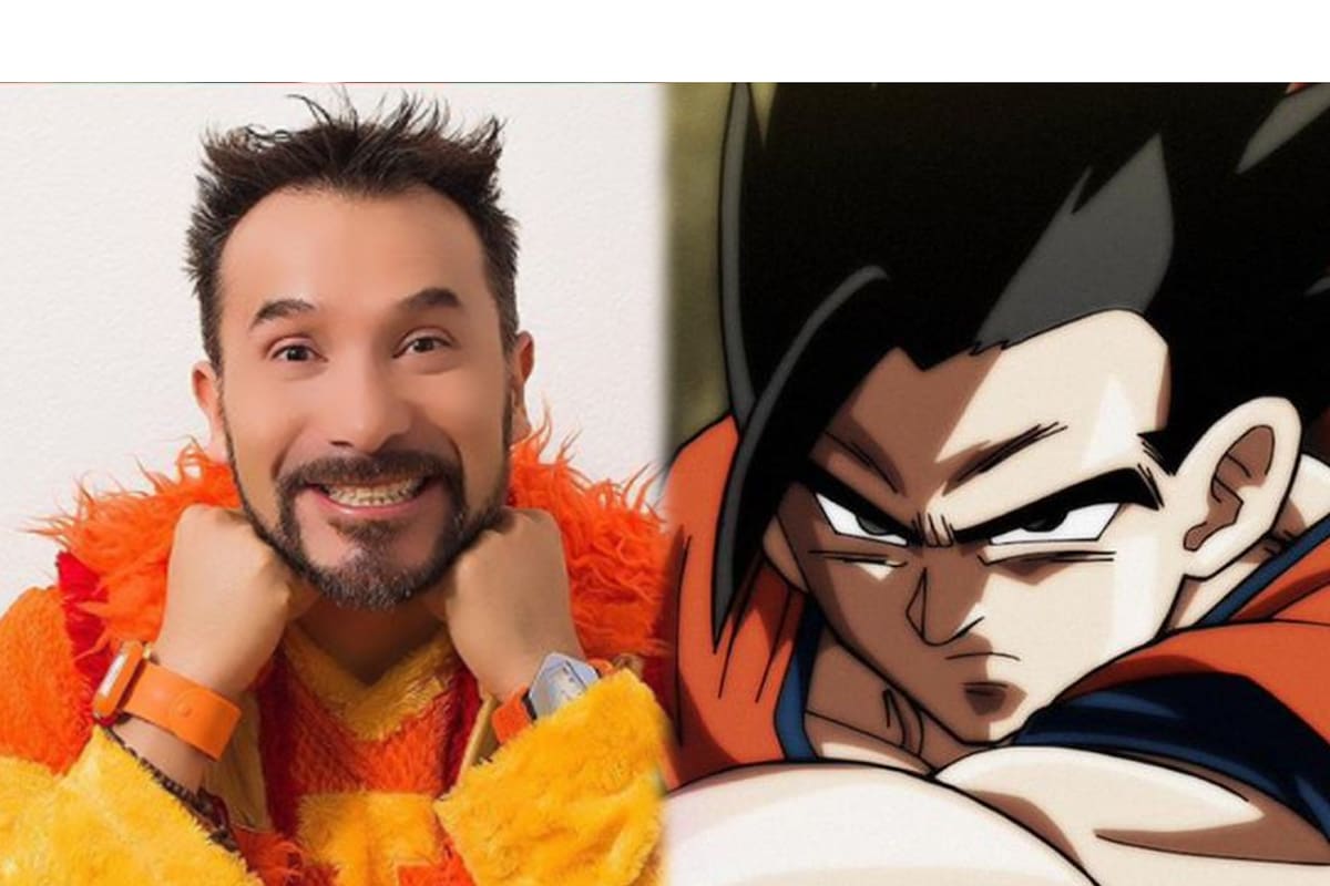 ¡Ya dóblalo, magazo! Junior P. Luche muestra cómo sería su interpretación de Gohan