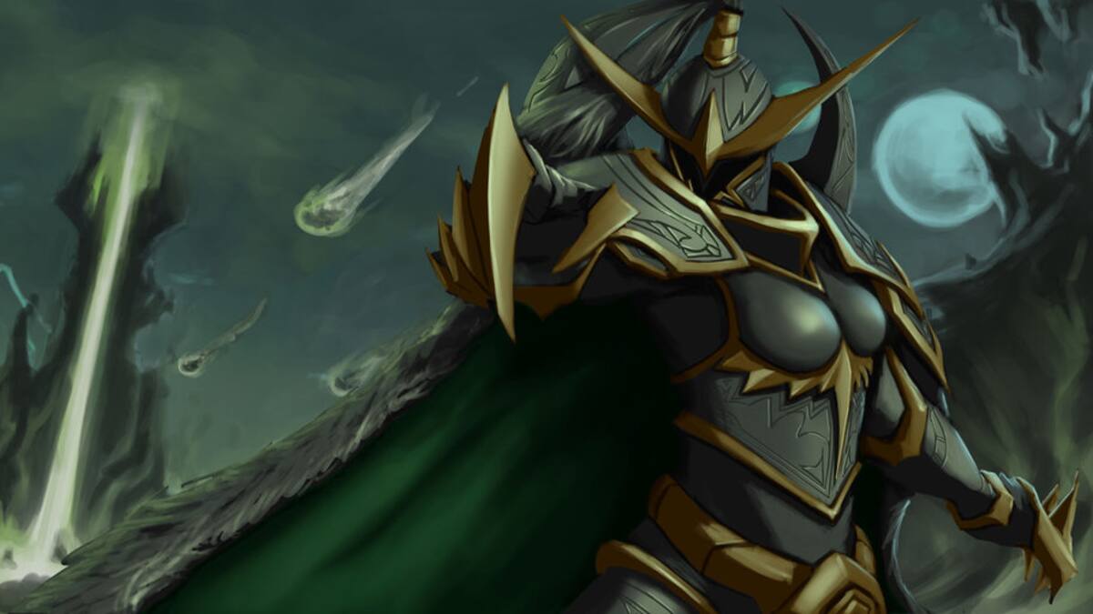Maiev ha llegado al juego de cartas