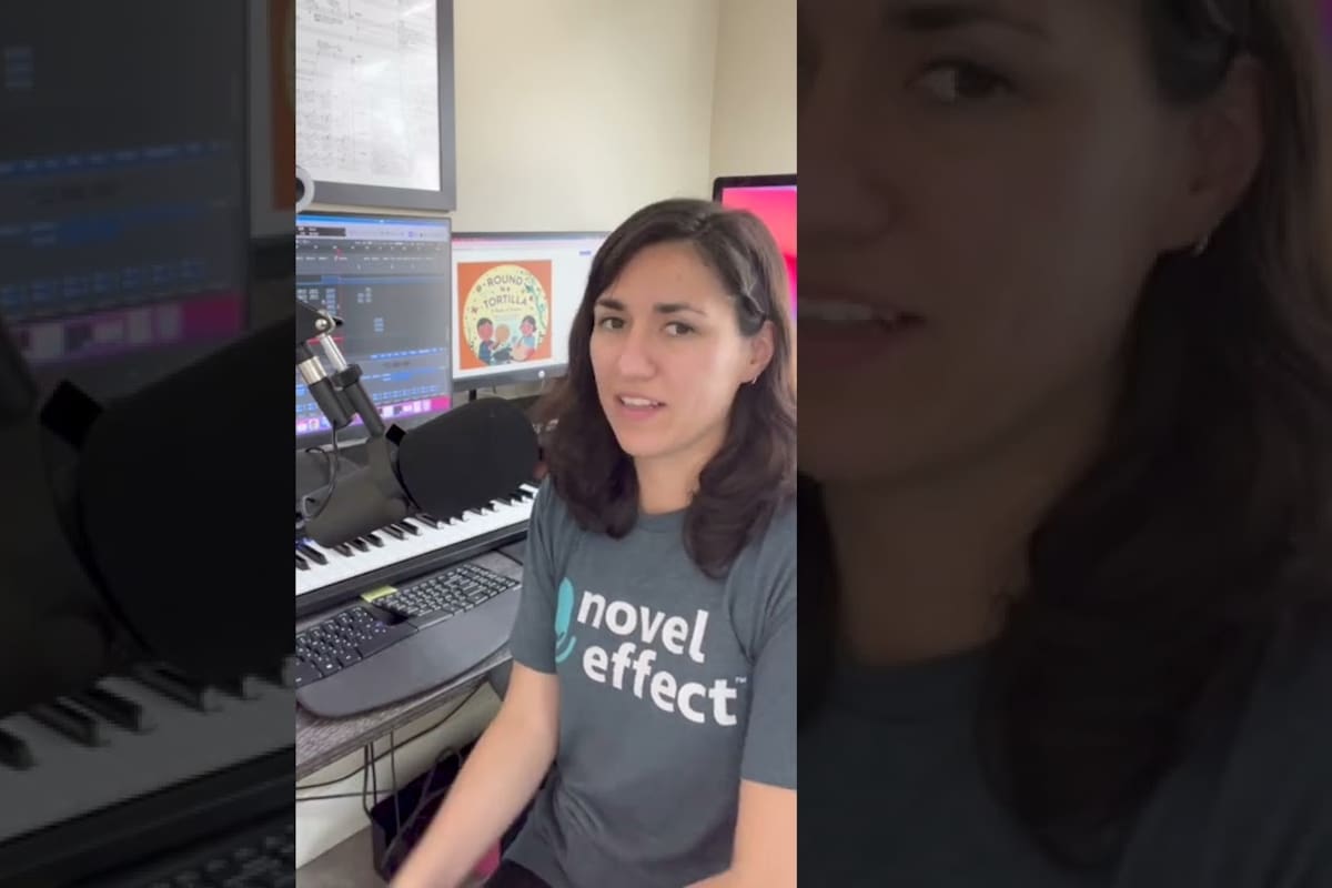 Mexican sound designer Majo Félix receives an award for her work in Greak: Memories of Azur