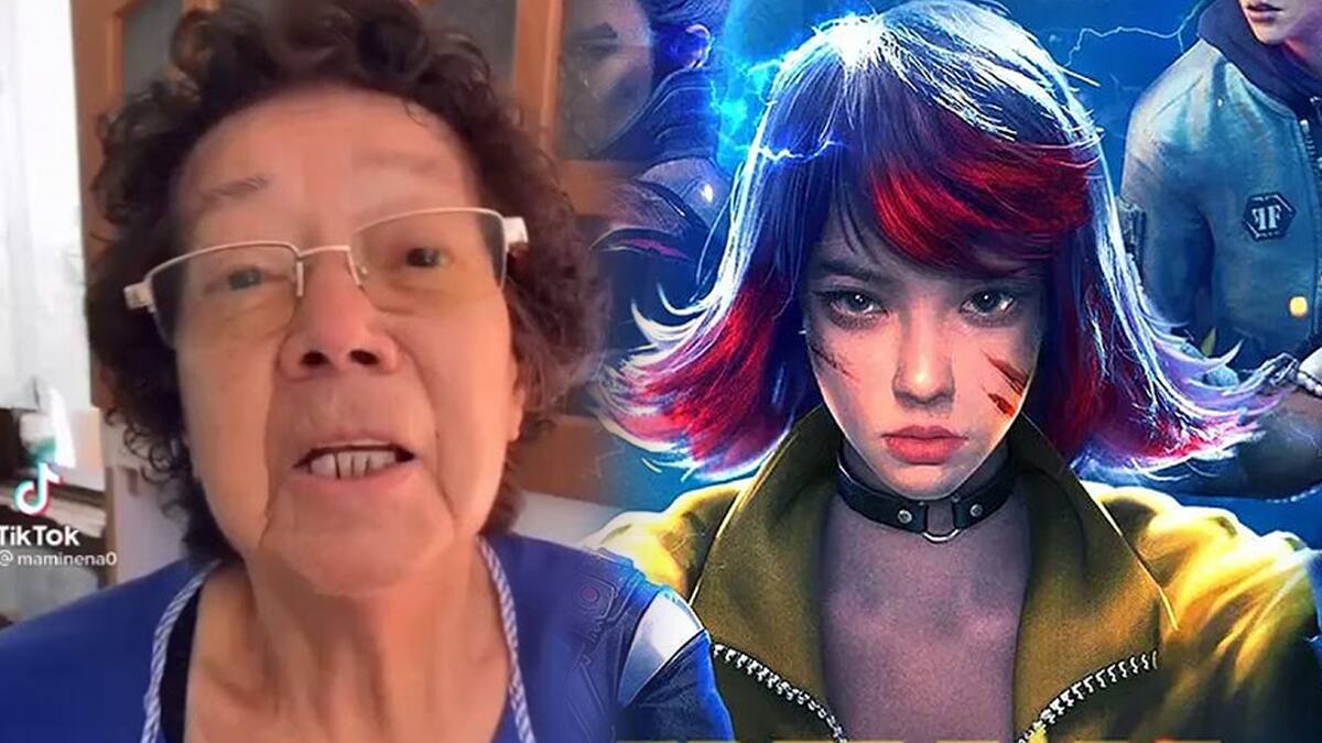Mami Nena juega gracias a que su nieto le enseñó todo lo relacionado con el Battle Royale