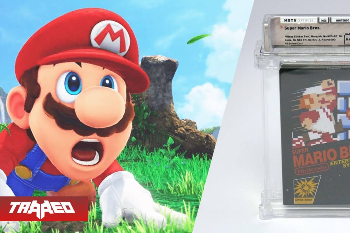 Por más de 100.000 dólares se vendió una copia sellada de Super Mario Bros.