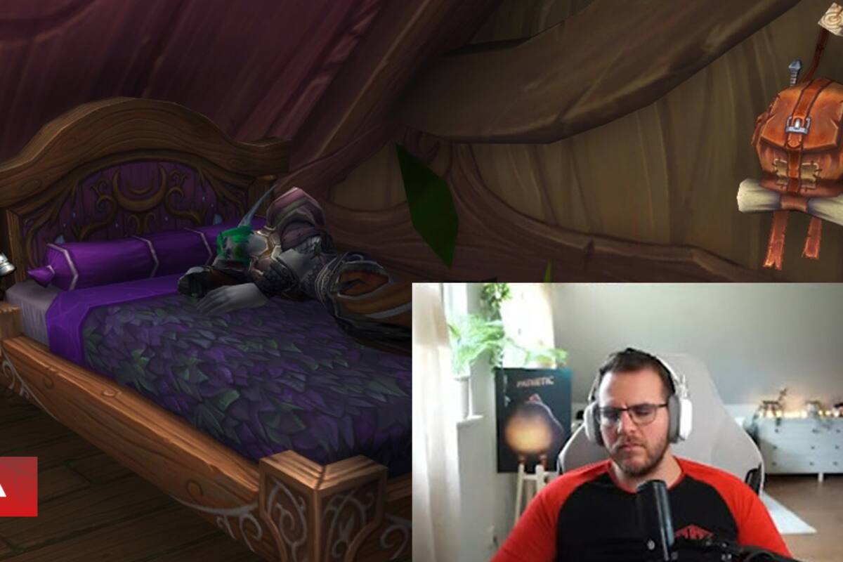 Jugador de World of Warcraft se queda dormido durante transmisión después de subir 17 personajes al nivel máximo en un día: "No recomiendo hacer esto"