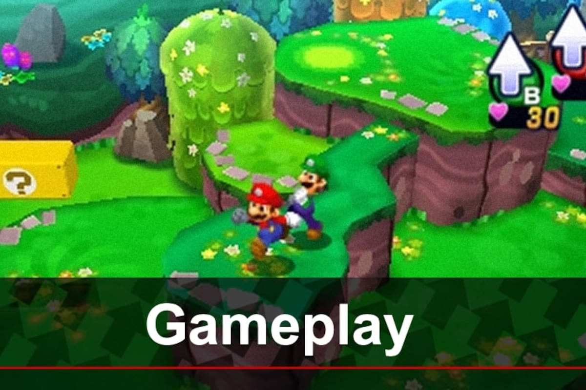Mario & Luigi: Dream Team: Gameplay