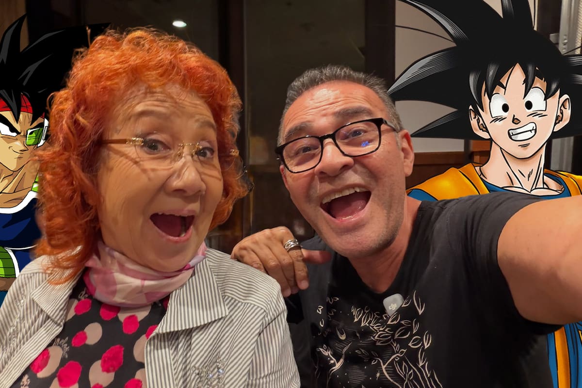 Mario Castañeda, actor de Dragon Ball para México y LATAM, por fin conoció a Masako Nozawa y otros actores de Goku, y así de épica y nostálgica fue la reunión