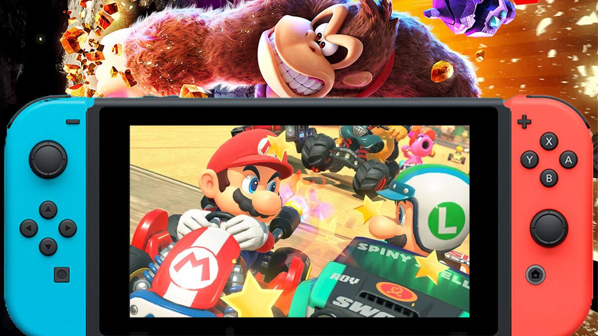 Mario Kart World Donkey Kong Bananza Nintendo Switch