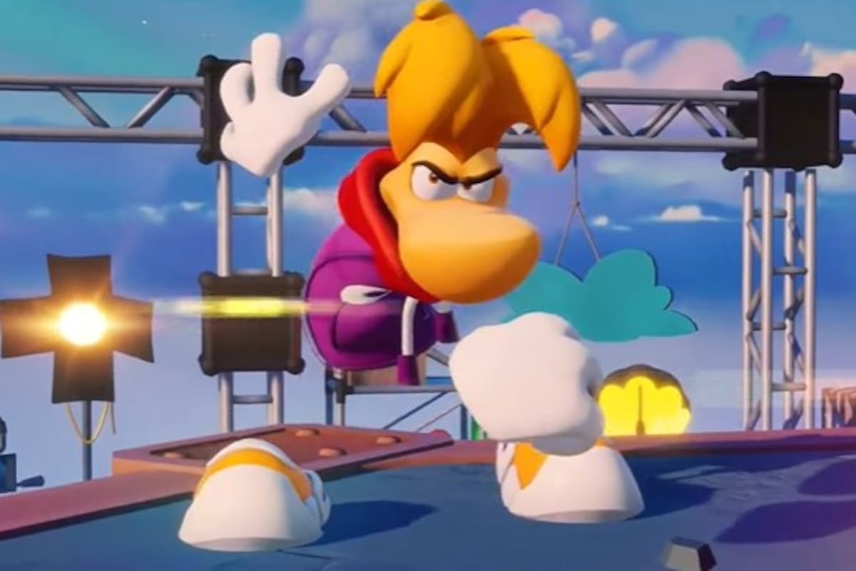 Mario + Rabbids Sparks of Hope - Tráiler Revelación DLC "Rayman in the Phantom Show"